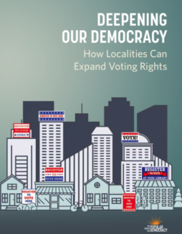 Strengthening Voting Rights And Democracy | The Center For Popular ...