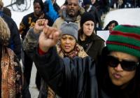 Flint Residents march to D.C. hearing on water crisis; image courtesy Jake May, mlive.com