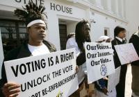 Maryland voting rights rally