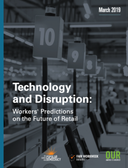 Technology and Disruption: Workers' Predictions on the Future of Retail